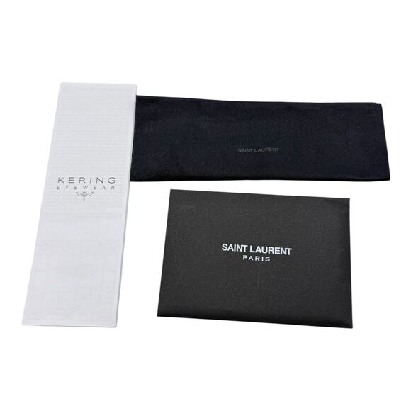 Saint Laurent SL 614 MASK Black Gold/Black Sunglasses main image 5